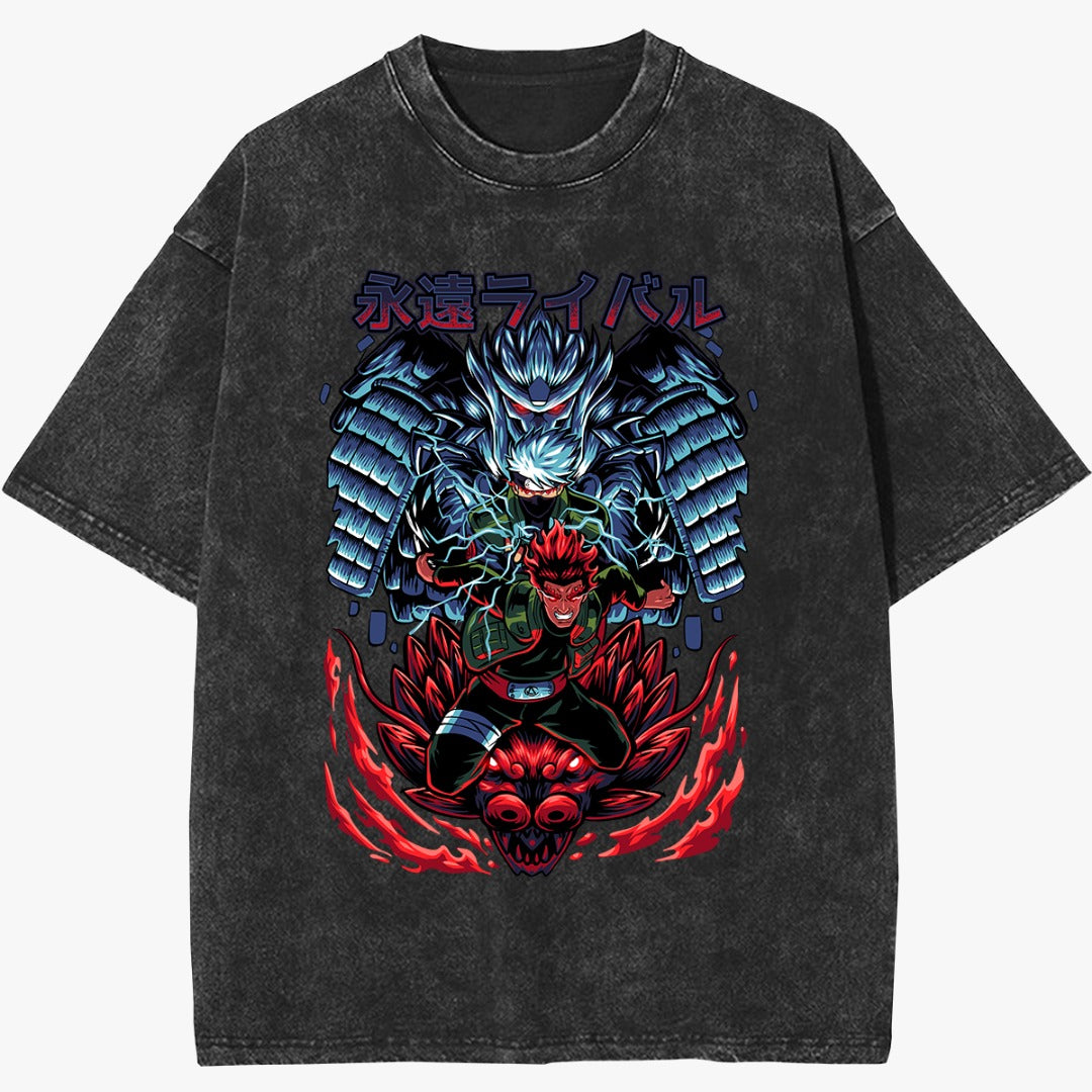 Guy & Kakashi Vintage T-Shirt (Pre Order)