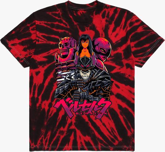 Berserk Tie Dye & Vintage T-Shirt (Pre Order)