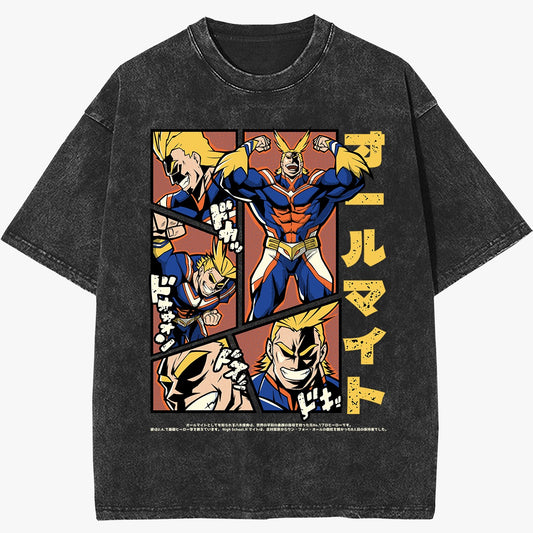 All Might Vintage T-Shirt (Pre Order)