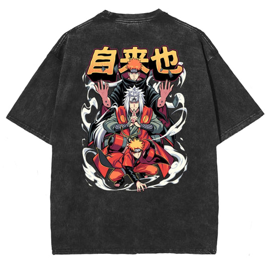 Jiraiya - 2 Sided Vintage T-Shirt (Pre Order)