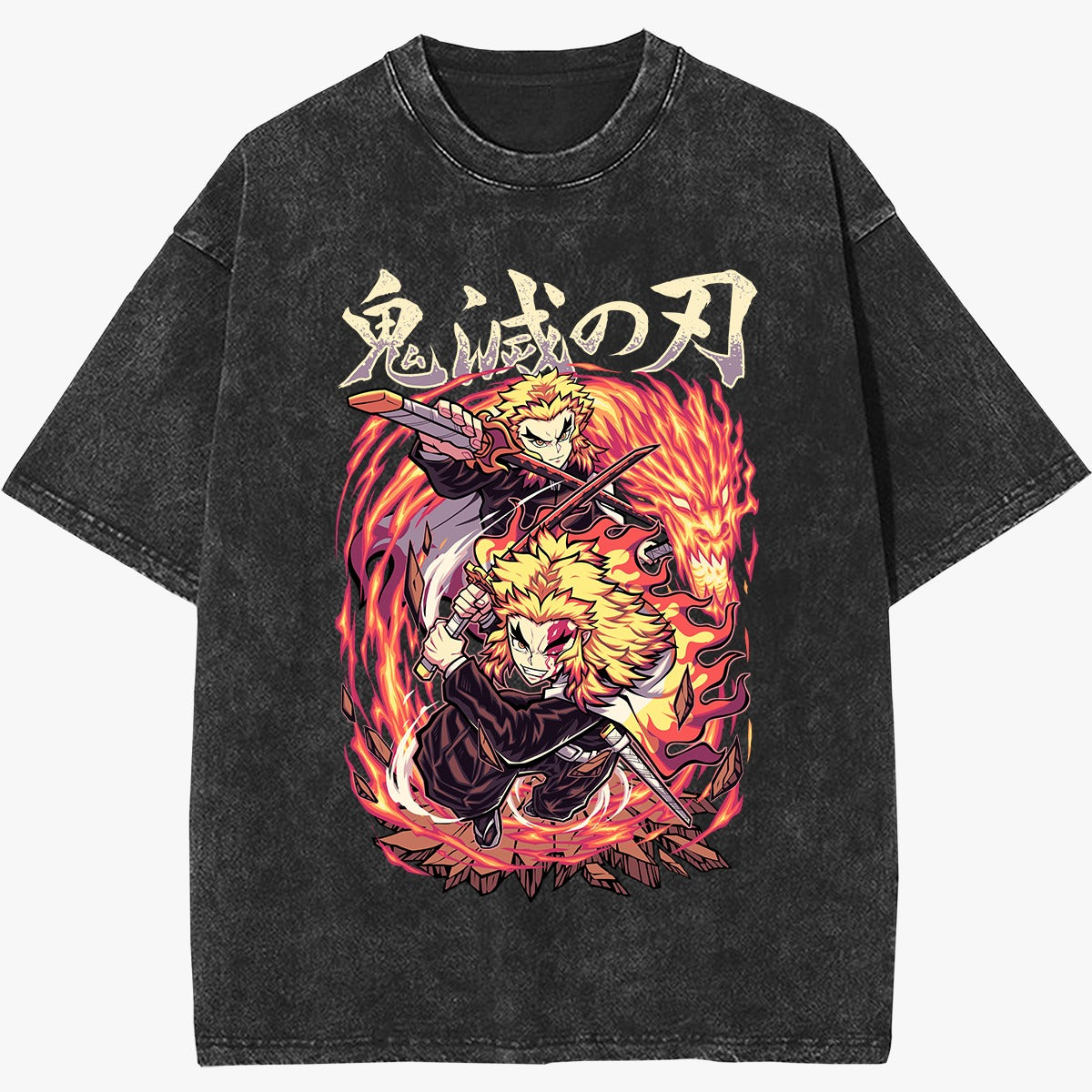 DS Rengoku Vintage T-Shirt (Pre Order)