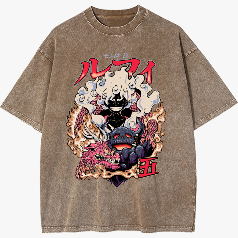 Luffy Gear 5 Vintage T-Shirt